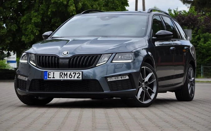 Skoda Octavia cena 69900 przebieg: 205000, rok produkcji 2018 z Poręba małe 781